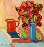 Caribbean Art - Janice Sylvia Brock - Two Pears